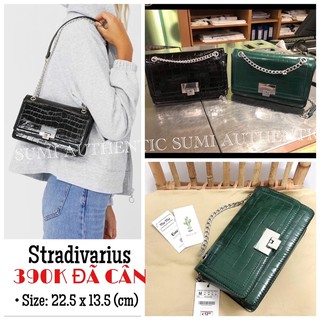 Sale 199K [ Giá Gốc 450K] Túi đeo chéo Stradivarius ( Màu Xanh)