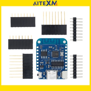 Bảng mạch wifi d1 mini v4.0.0 type-c usb wemos esp8266 4mb micropython nodemcu arduino