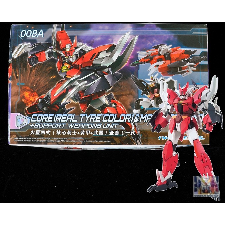 Mô hình lắp ráp HG BD R 1/144 Real Type Core Gundam &amp; Marsfour Unit TT Hongli