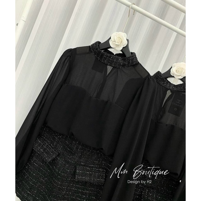 Set váy dạ, áo kiểu siêu xinh siêu sang - Hàng L1