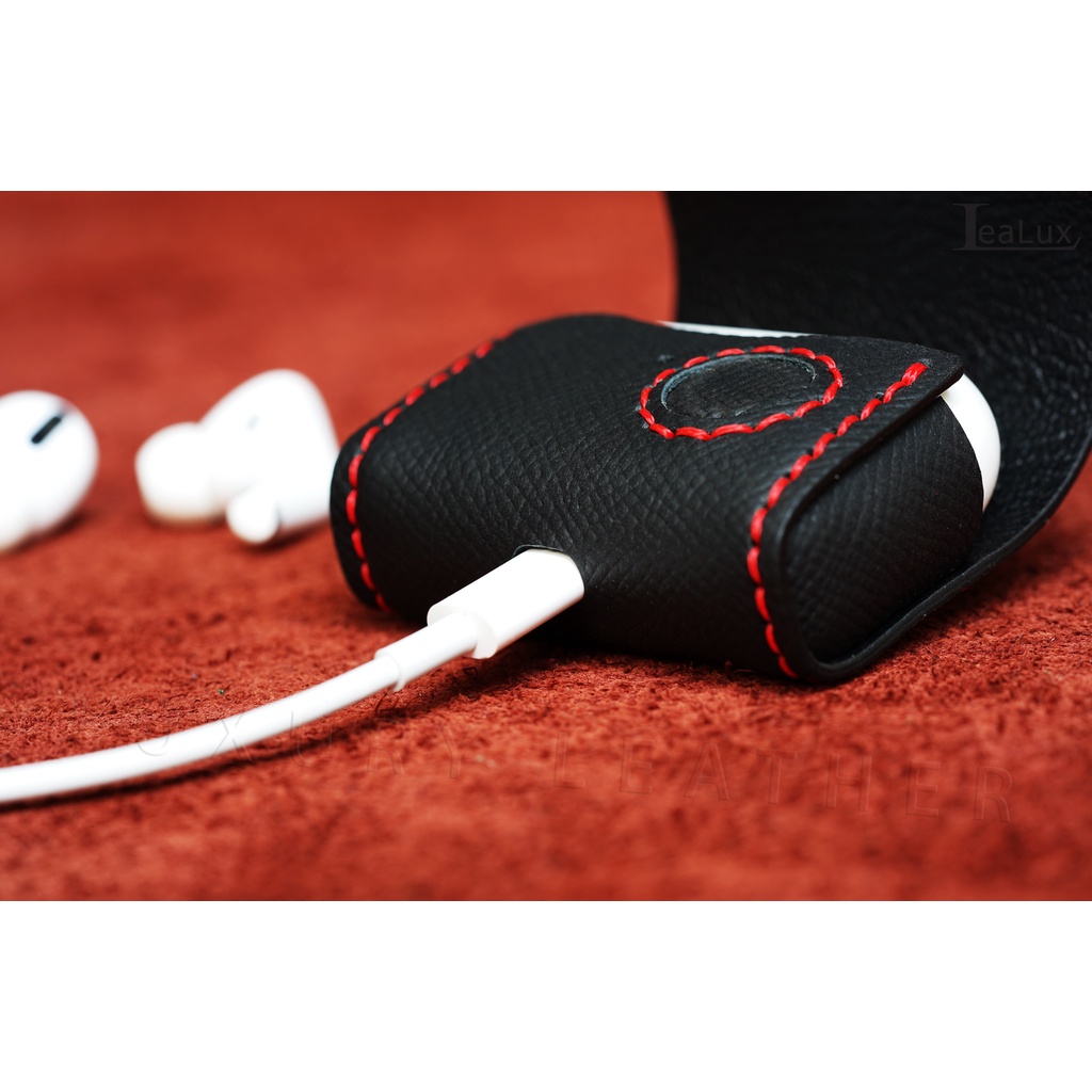 Bao Da Airpod Handmade Cao cấp LEALUX Case Airpod Pro