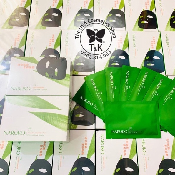 🍃 MẶT NẠ TRÀM TRÀ NARUKO TEA TREE MASK