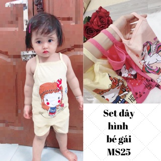 Set bộ 2 dây bé gái MS18