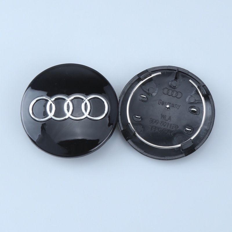 Bộ 4 Nắp Đậy Trục Bánh Xe 60/61/68/69/77mm Cho Audi A1 A3 A4 C5 A6L A8 Q7