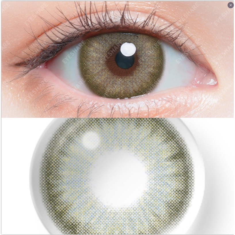 Bộ 2 kính áp tròng EYESHARE dòng Monica cao cấp có màu 14.5mm cho làm đẹp/sử dụng hàng ngày