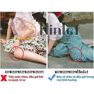 Quần váy chống nắng 2 lớp