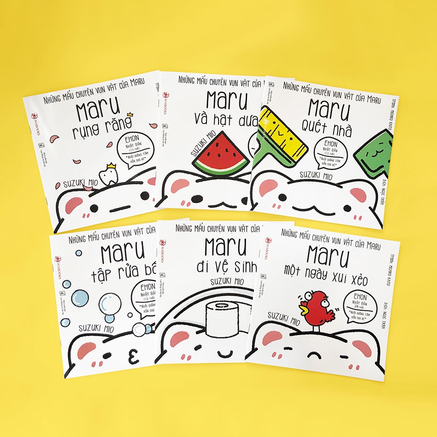 Combo 6 tập Ehon Maru