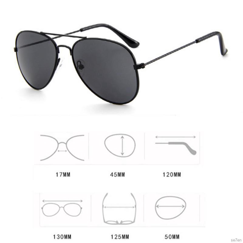 Kính mát gọng kim loại hình nhiều màu sắc cho bé