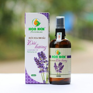 TINH DẦU XỊT OẢI HƯƠNG 100ML (TINH DẦU LAVENDER) - HIỆU HOA NÉN