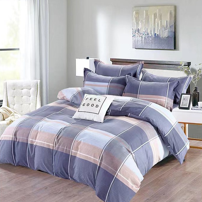 Bộ chăn ga Amando Lily Họa tiết 5CT - Mềm mịn, chống nhăn và không xù (1 vỏ ga, 1 vỏ chăn, 2 vỏ gối nằm, 1 vỏ gối ôm)