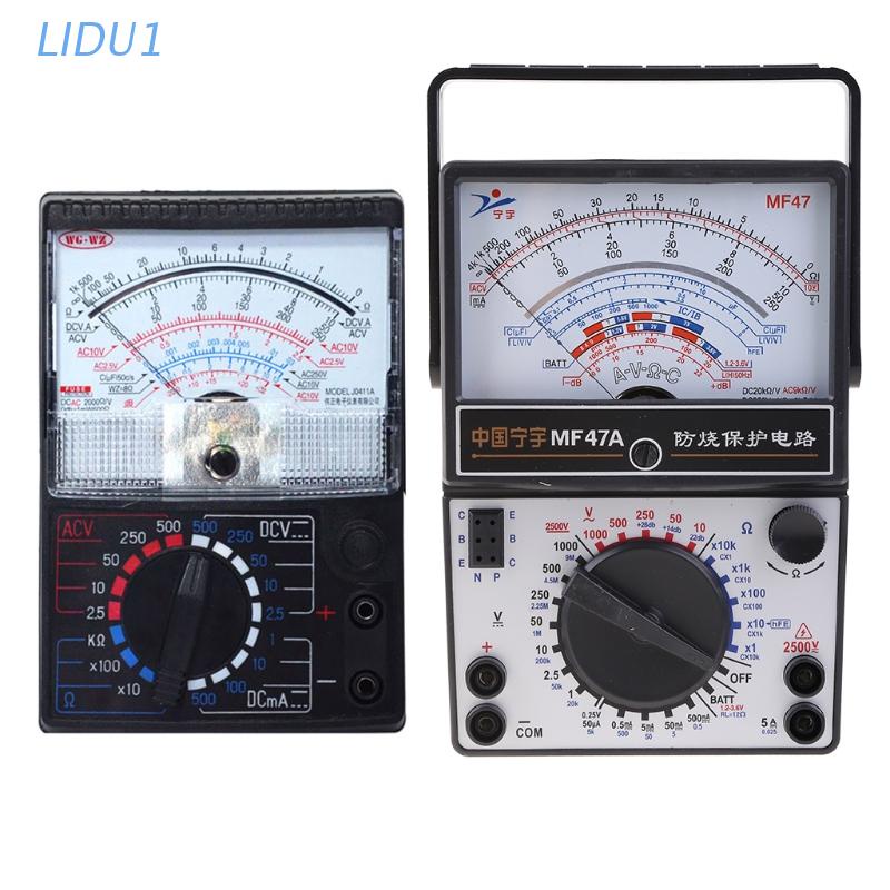 Máy Đo Ampe Kế/ Ohm/MF47/JO411 Đa Năng AC DC Cầm Tay Tiện Dụng