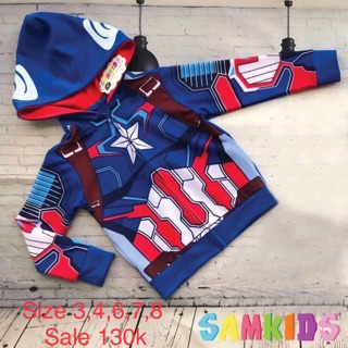 Combo ÁO KHOÁC SAMKID SALE LẺ SIZE 130k