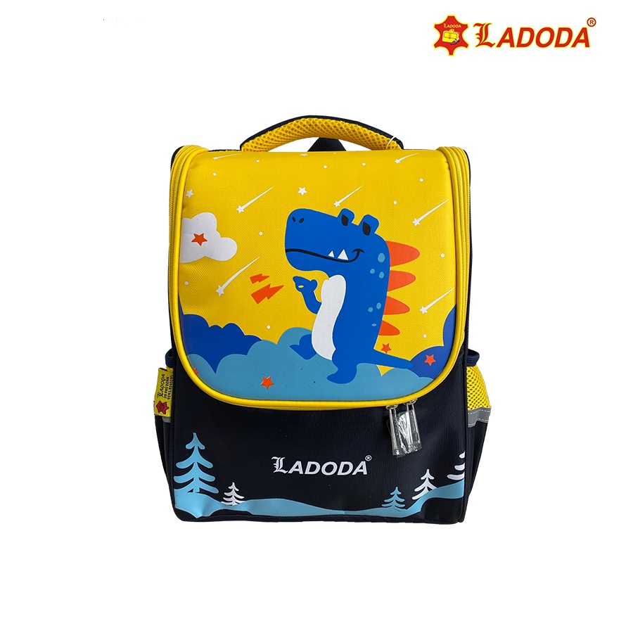 Ba lô cho bé mẫu giáo nhiều hình họa tiết đáng yêu Ladoda BL74.