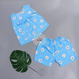 [Ảnh thật] [6-21kg] Bộ tole lanh ĐÙI bé gái