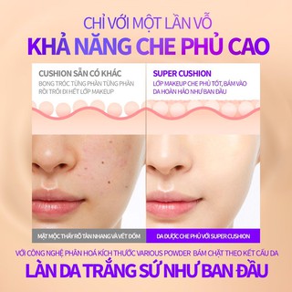 Phấn Nước Siêu Che Phủ DewyCel Super Cover Cushion [LN96]