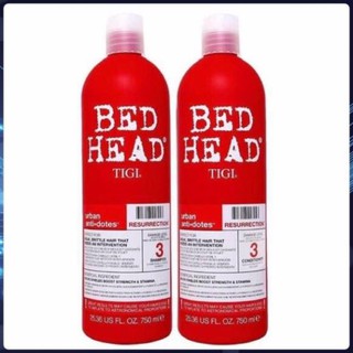 Dầu gội đầu tigi đỏ cao cấp, dầu xả cặp - Hàng cao cấp thơm, mềm, mượt ,,