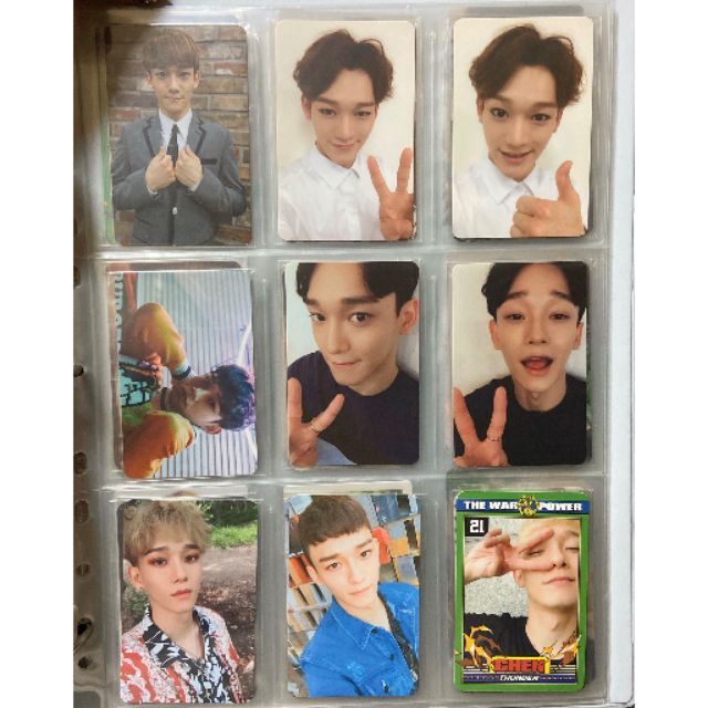 Card album của thành viên Chen  EXO official.