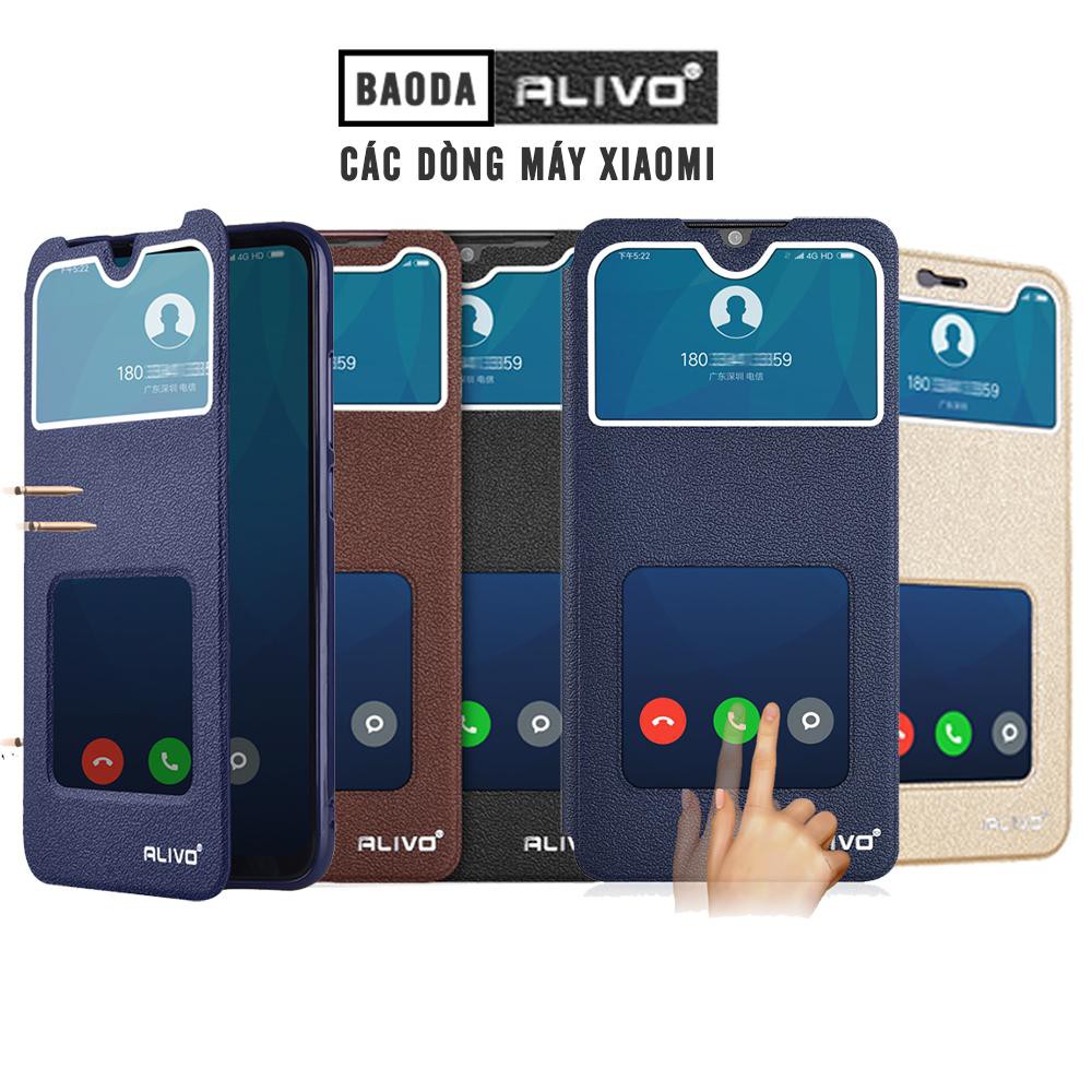 Bao da nắp gập Alivo cho tất cả dòng máy Xiaomi Note8Pro-Note8-Redmi8-Redmi8A-K20-Mi9T-Note7-Redmi7-Mi8lite-Mi8-MiMax3