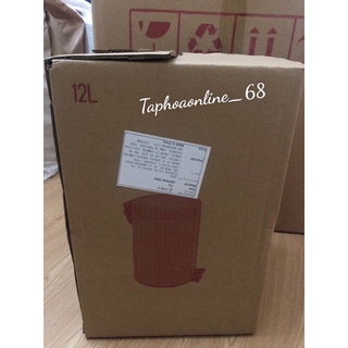 Thùng Rác Inox Đạp Chân 12 lít, 20 lít