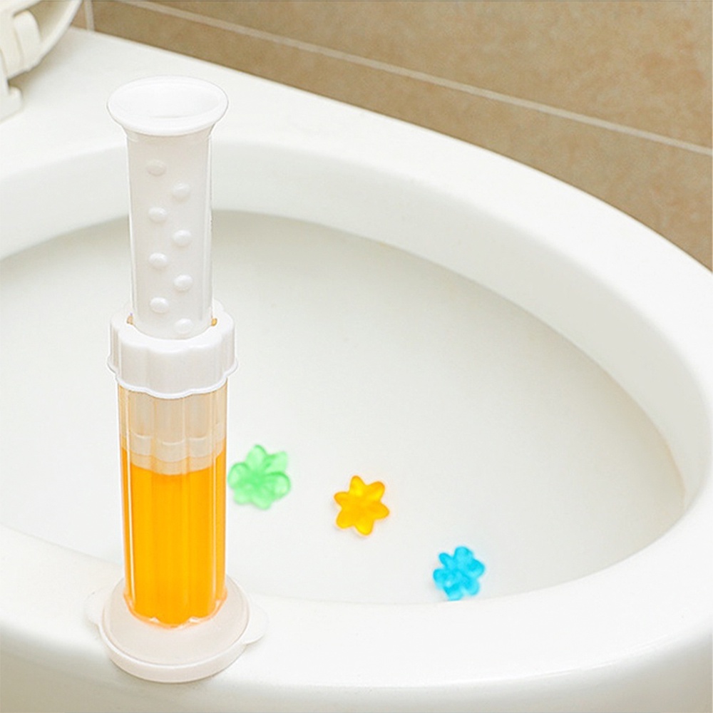 Gel khử mùi bồn cầu, hoa khử mùi thơm tự nhiên nhà vệ sinh 6 Màu hương - Gia Dụng BeenDecor