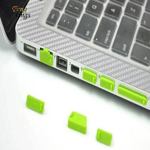 Set 13 nút bọc silicon chống bụi cho Laptop Notebook