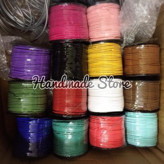 Dây da lộn nhiều màu (3 mét)