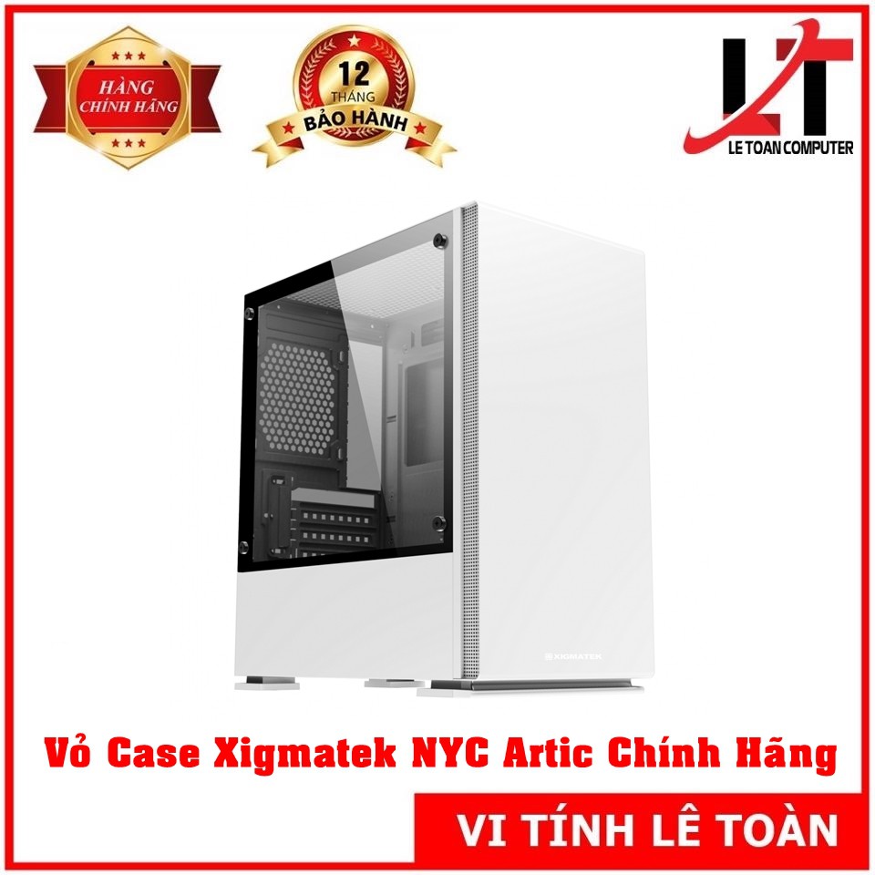 Vỏ case Xigmatek NYC ARCTIC Trắng