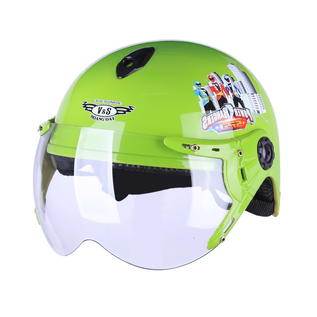 MŨ,NÓN BẢO HIỂM TRẺ EM CÓ KÍNH HÌNH PICACHU -SIÊU NHẸ - LỚP LÓT THÔNG HƠI - TỪ 2 ĐẾN 6 TUỔI