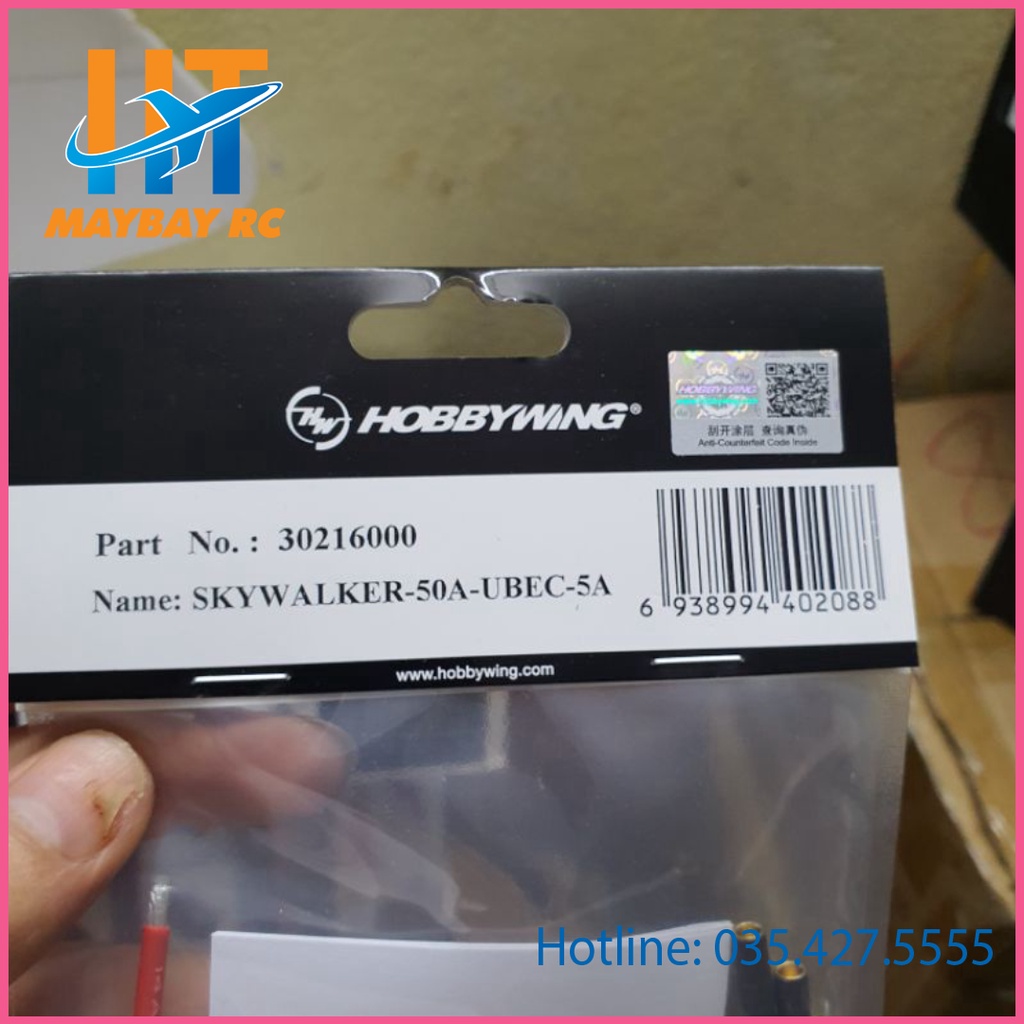 Bộ Điều Tốc ESC 50A Skywalker 2-4s bec 5V 5A