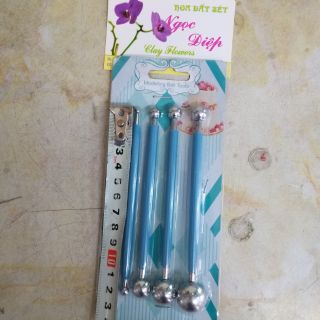 Bộ mo 4 size ( dùng mo cong chi tiết cánh hoa)