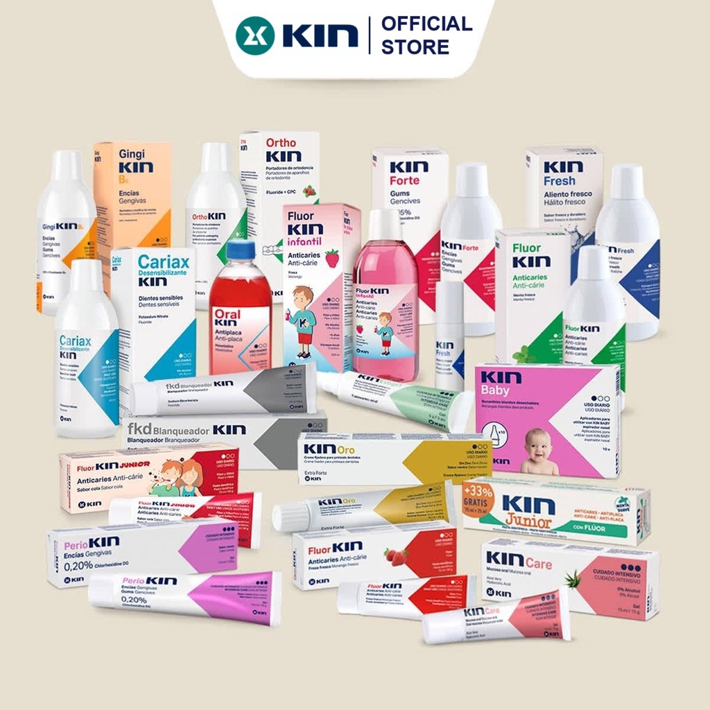 Nước Súc Miệng Viêm Nướu KIN Gingival ® 250ml - Viêm Nha Chu, Viêm Nướu