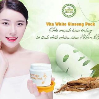 Mặt nạ ủ trắng tinh chất nhân sâm Hàn Quốc