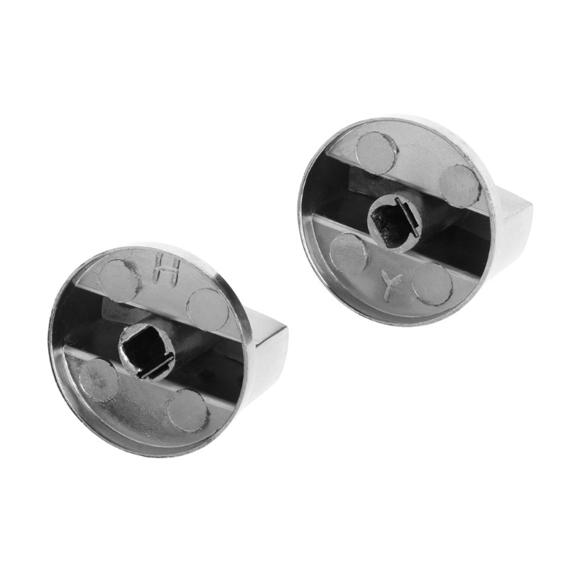 Set 2 nút vặn thay thế cho bếp gas bằng kim loại chất lượng cao
