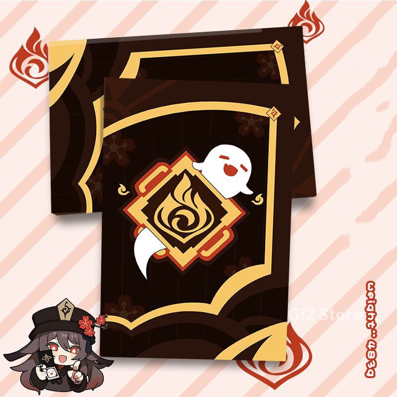 Sổ tay ghi chép notebook Raiden Shogun game Genshin Impact game anime chibi dễ thương xinh xắn