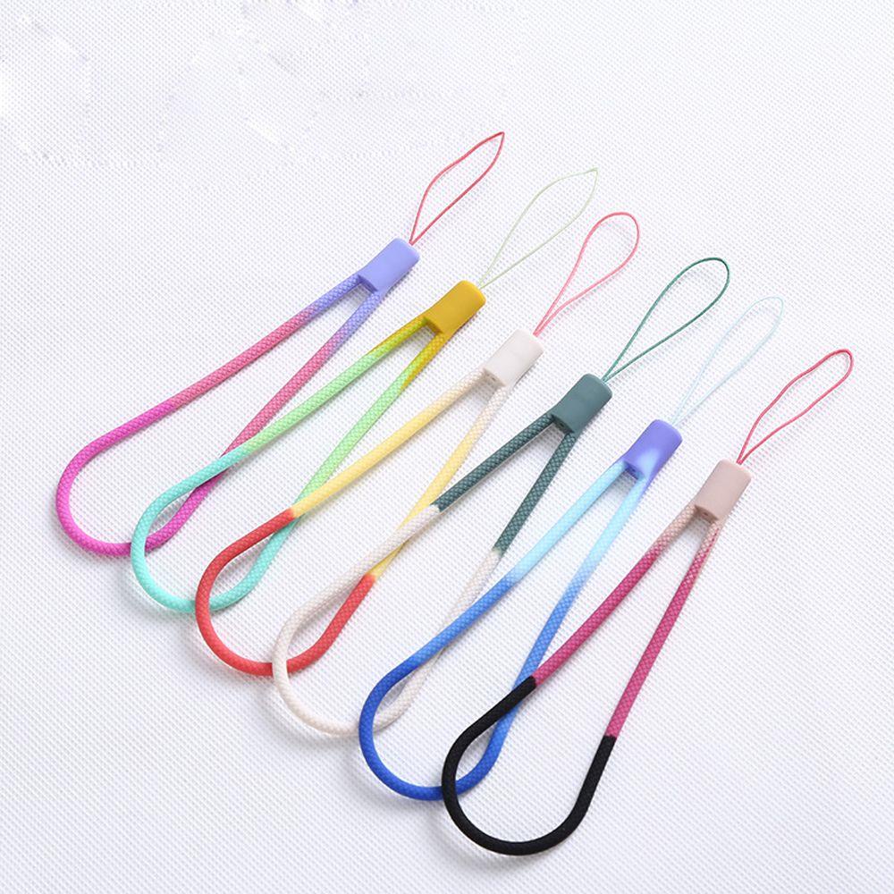 Ốp Điện Thoại Silicon Kèm Dây Đeo Tay Chống Thất Lạc Tiện Dụng