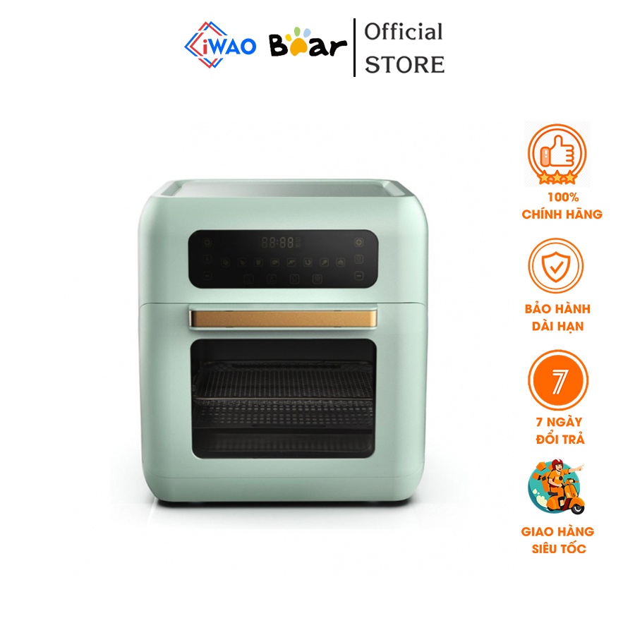 Nồi Chiên Không Dầu Bear QZG-A15V1 - Bảo Hành 18 Tháng