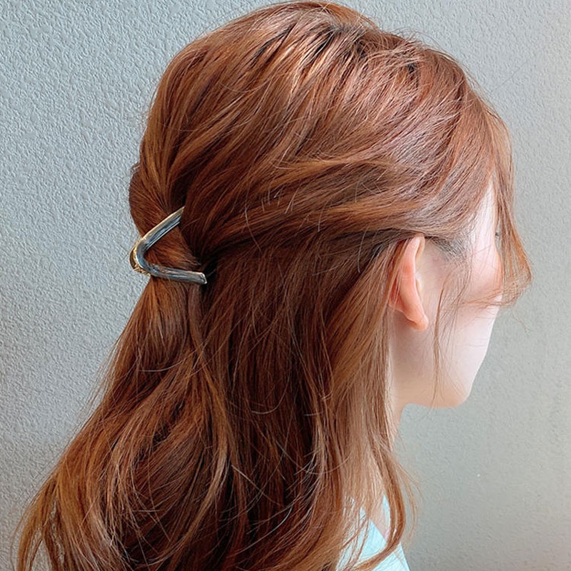 Kẹp Tóc Đính Đá Và Ngọc Trai Nhân Tạo Thời Trang