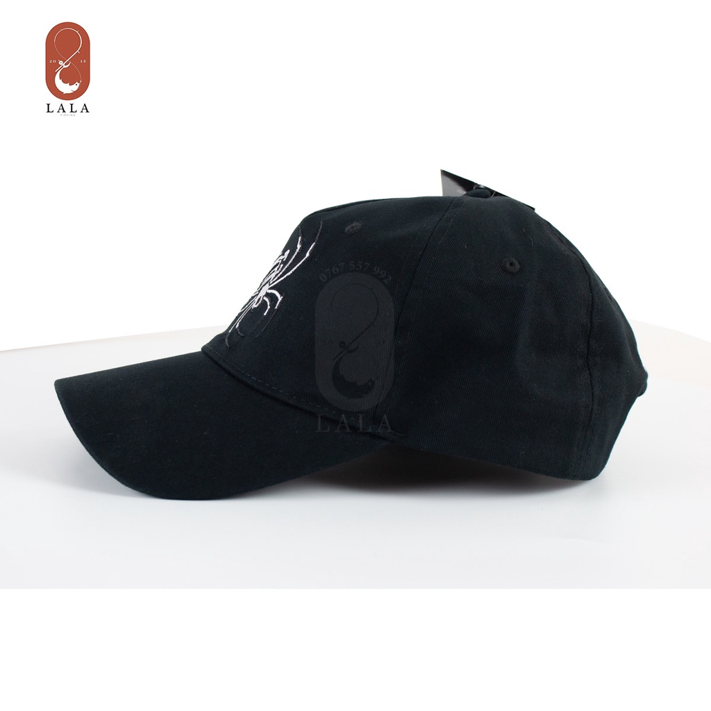 Nón Spiderwire Baseball HATSWBBVCBL (black-cotton)