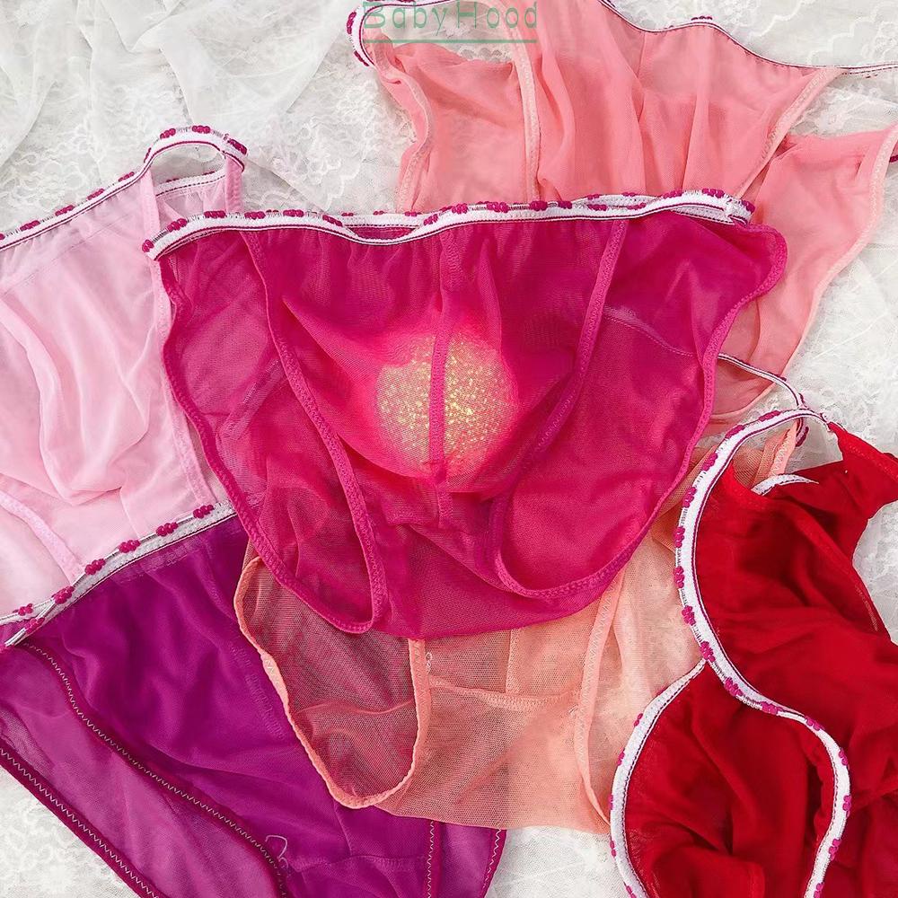 Underwear Briefs Bulge Pouch Sheer Thongs Underpants Bikini Breathable#BBHOOD