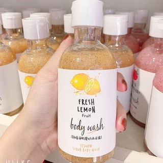 Muối tắm tẩy da chết YesNow Body Wash 260ml - Fresh Lemon
