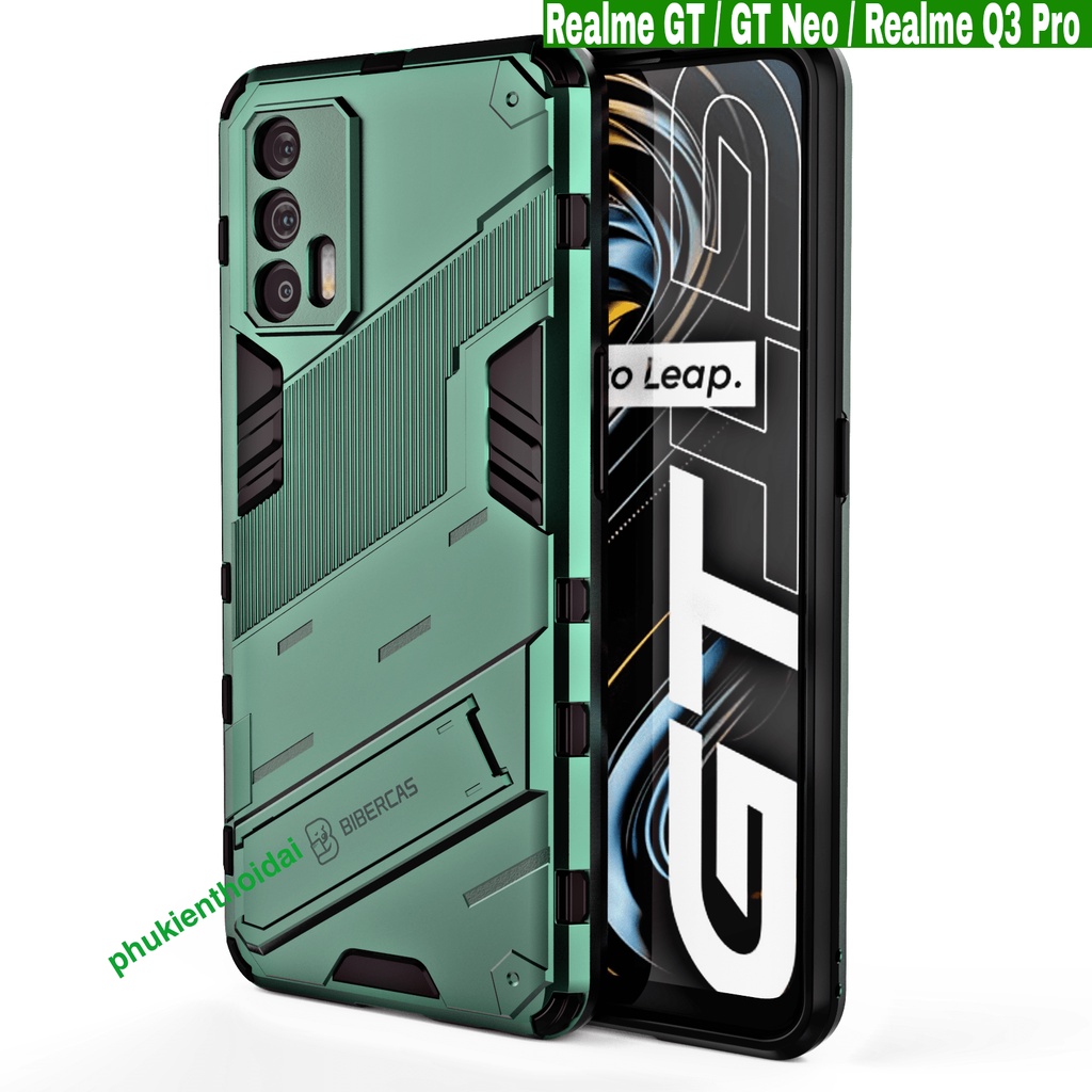 Ốp lưng Realme GT 5G / GT Neo / Q3 Pro / GT Neo 2T / GT Neo 2 / Q5Pro GT Neo 3 / GT Neo 5 Iron Man Ver 2 giá đỡ mặt lưng
