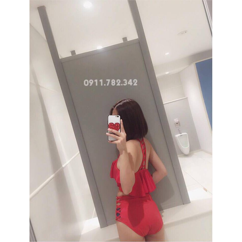ĐỒ BƠI NỮ Bikini 2 mảnh áo đan ô vuông lưng ( Có 3 màu) mới nhất | BigBuy360 - bigbuy360.vn