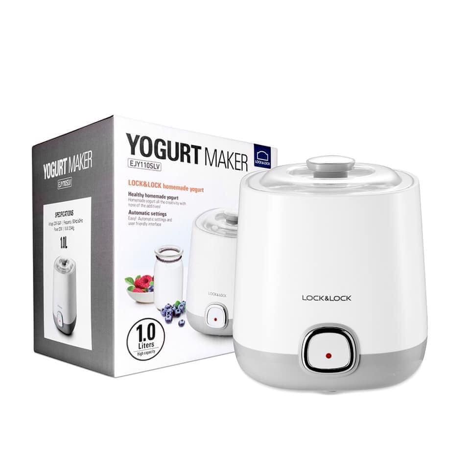 Máy làm sữa chua dung tích 1L LocknLock EJY110SLV