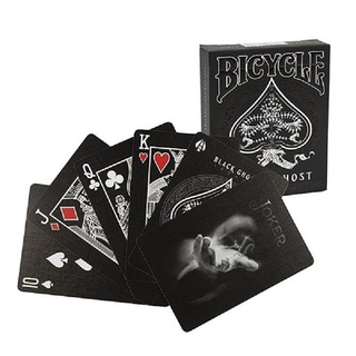 Bài tây Poker Ellusionist Bicycle Black Ghost Legacy v2 Playing Cards