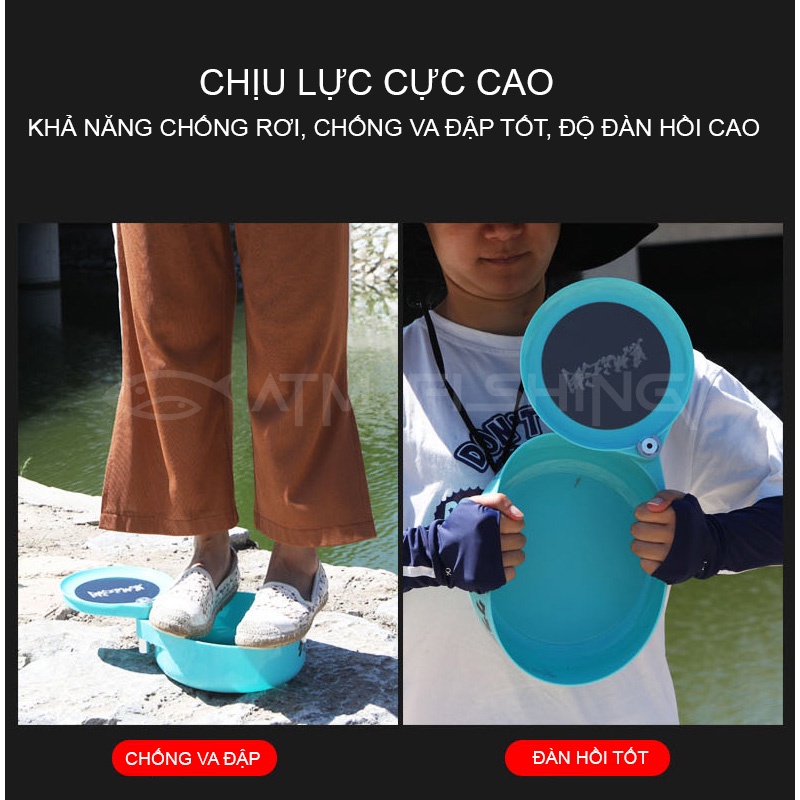 Khay Trộn Mồi Câu Đài Cao Cấp, Khay Đựng Mồi