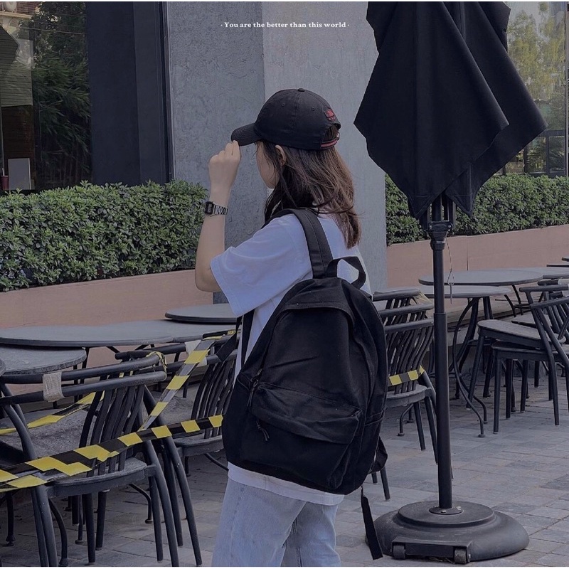 Balo học sinh Basic Sticker bò sữa