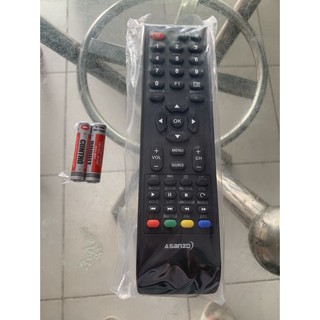 Remote điều khiển tivi asanzo smart mẫu 3 xịn-hãng