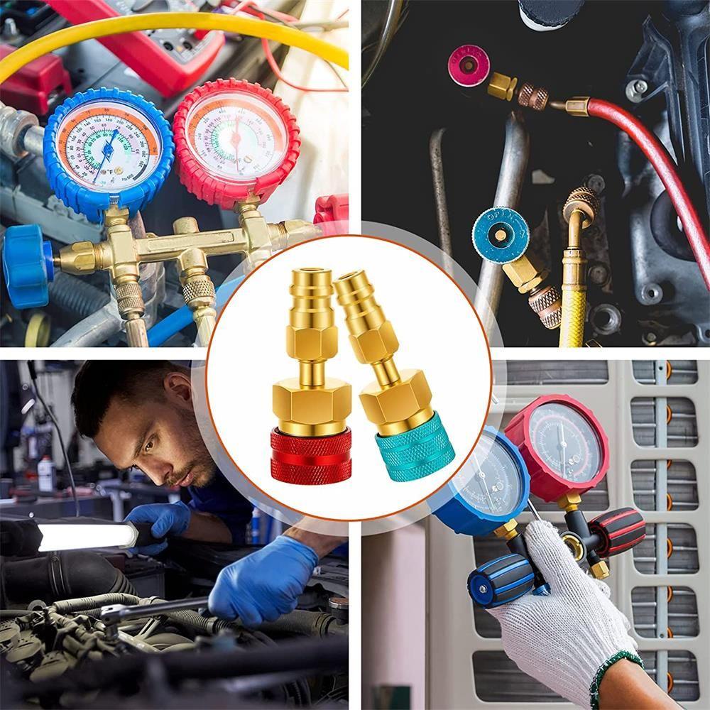 Cặp Khớp Nối Nhanh Điều Hòa Xe Hơi R1234YF