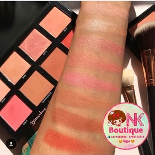 PHẤN MÁ MORPHE 8W WARM MASTER BLUSH PALETTE