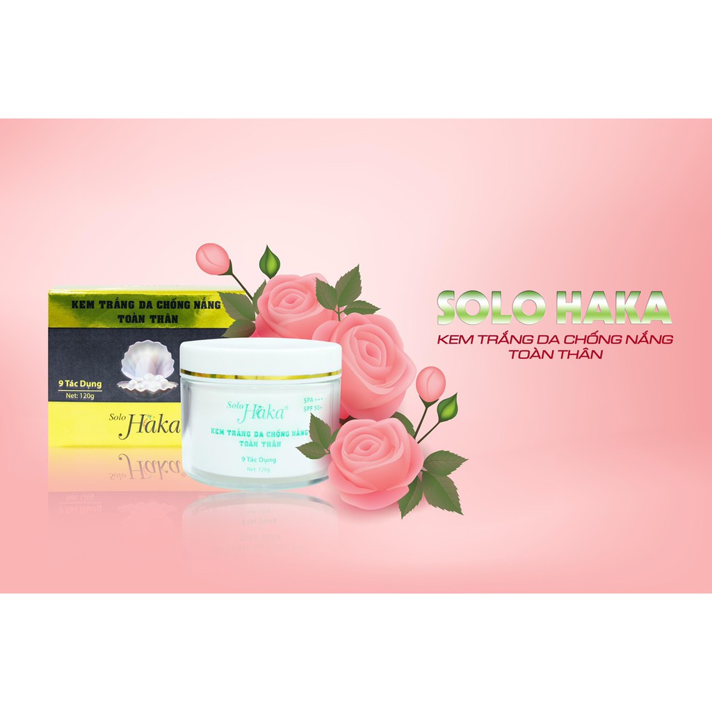[ Trắng Rạng Rỡ ] Kem Trắng Da Toàn Thân Solohaka | BigBuy360 - bigbuy360.vn